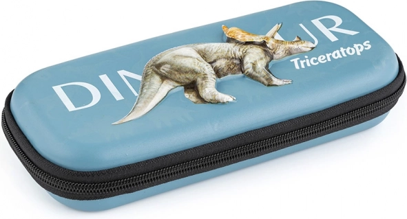 Schulmäppchen 3D Etui Dino Triceratops
