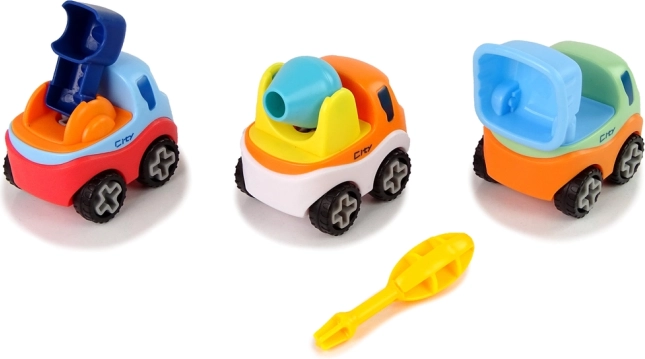 Bausatz 3 Autos mit Schraubendreher