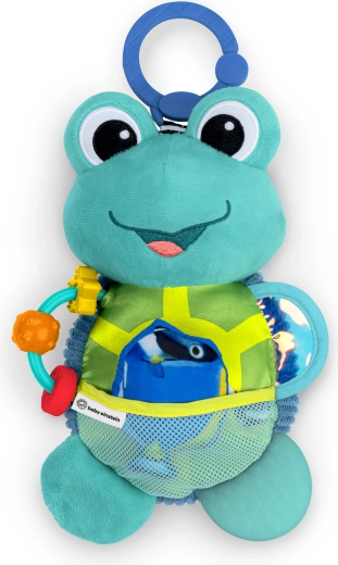 Baby Einstein Plüsch-Aktivschildkröte mit C-Ring Neptune’s Sensory Sidekick