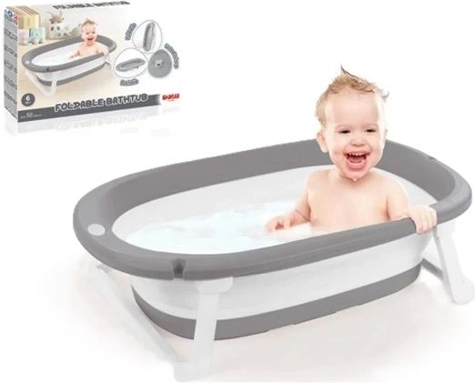 Dolu faltbare Babybadewanne 76 cm grau