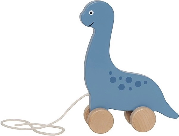 Jabadabado Nachzieh-Dinosaurier blau