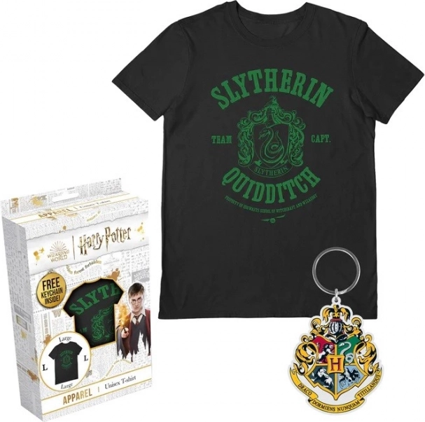 T-Shirt Harry Potter Slytherin in Geschenkbox