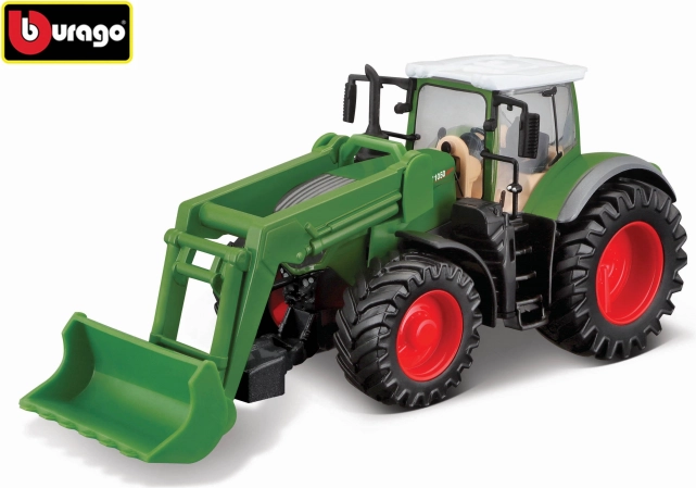 Bburago Traktor Fendt 1050 Vario mit Frontschaufel