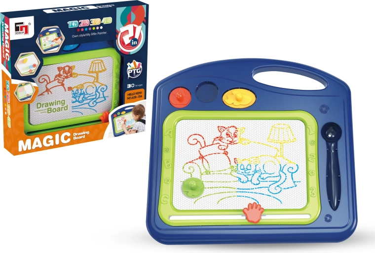 Magnetische Zeichentafel Magic blau