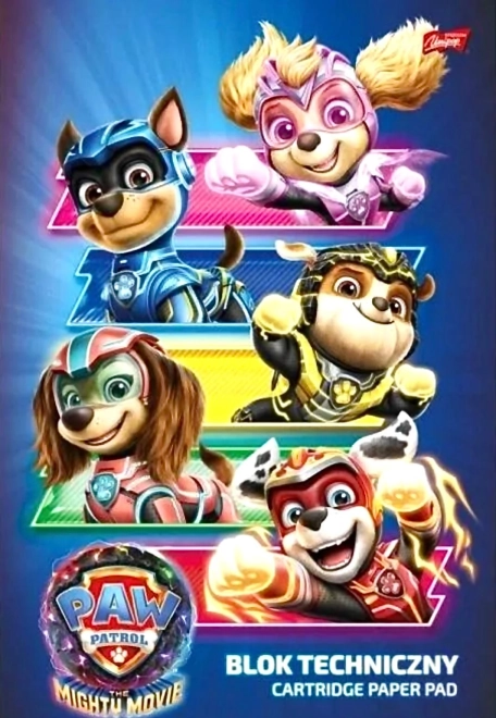 Plakatkarton A4 Weiß 10 Blatt Paw Patrol