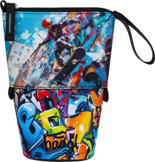 Baagl Schul-Federmäppchen Skatepark GRS