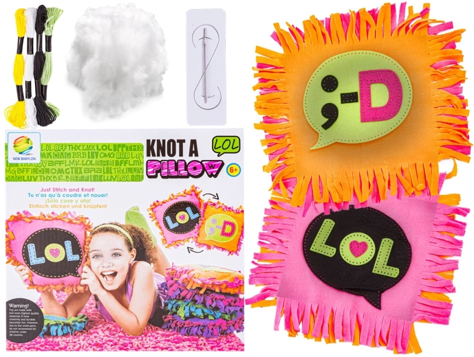 Kreatives Nähset DIY – Plüschkissen zum Nähen