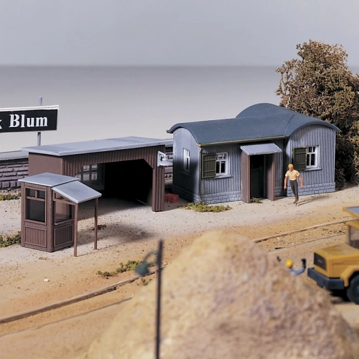 Piko Authentic Edition Handelsbüro der Sandgrube E. Blum, Bausatz H0