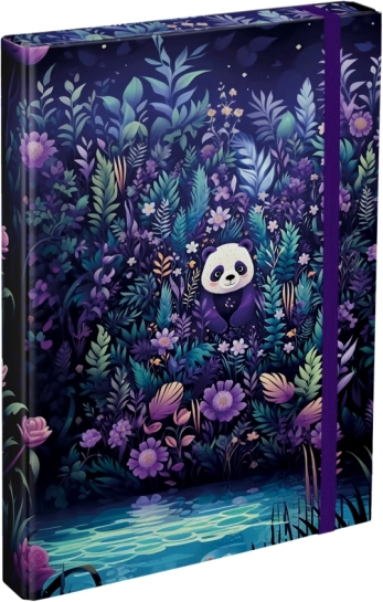 Mappen für Schulhefte A4 BAAGL Jungle Panda