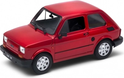 Modellauto Welly Fiat 126p Maluch 1:21 Rot