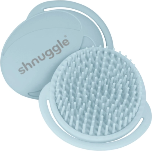 Shnuggle Baby-Silikonbürste Blue