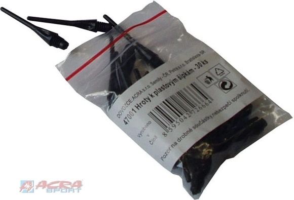 Brother Ersatzspitzen für Darts 4 mm schwarz 30 Stk.