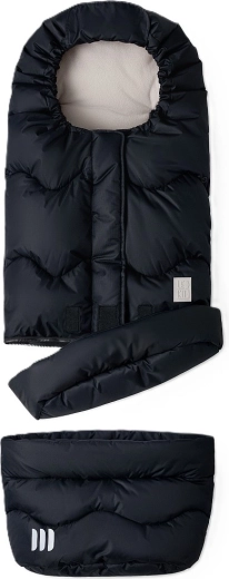 Fußsack Leokid Transformer black coal