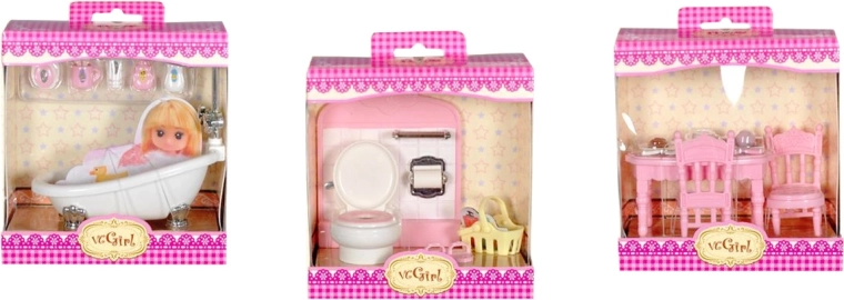 Möbel-Set für Puppen – 1 Stück