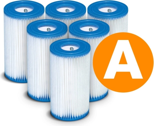 Set aus Papierfiltern für Filterpumpe Typ A (6 Stk.) INTEX