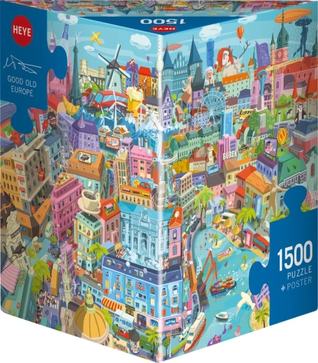Heye Puzzle Das gute alte Europa, 1.500 Teile