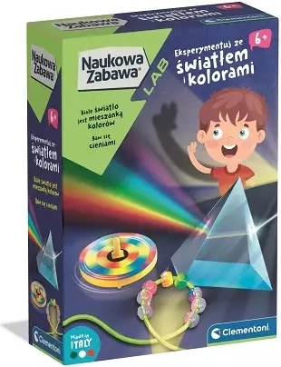 Clementoni Licht und Farben – Bildungs-Experimentierset für Kinder