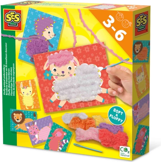 SES Flauschige Tiere zum Sticken
