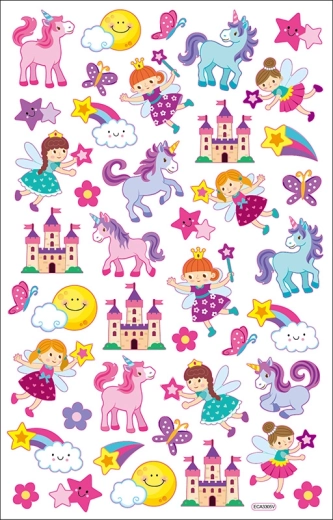 Aufkleber 35 Stk – Feen