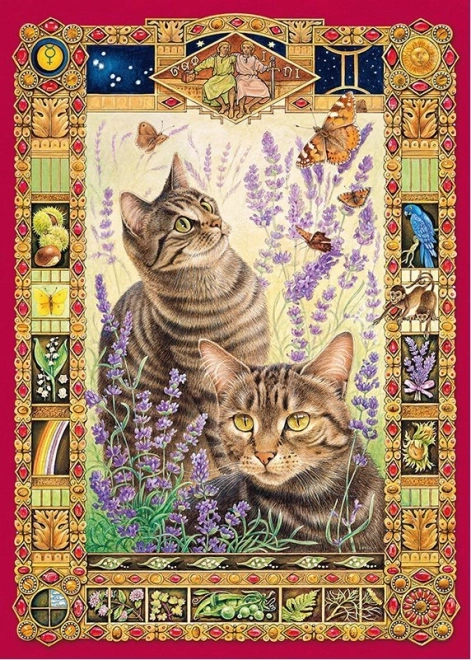 Puzzle Cherry Pazzi Katzen 1000 Teile
