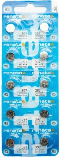 Renata Uhrenbatterie 397 SR726SW 1,55 V