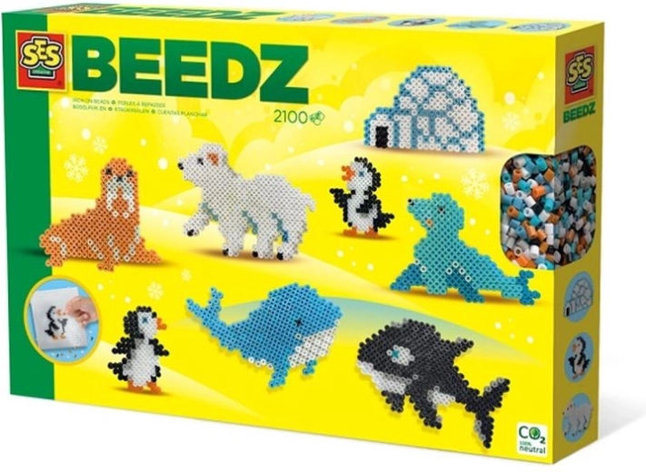 SES Creative Beedz Bügelperlen – Arktische Tiere