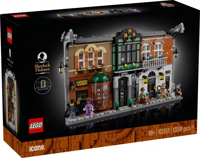 Lego Icons Sherlock Holmes: Bücher-Nische (Book Nook)