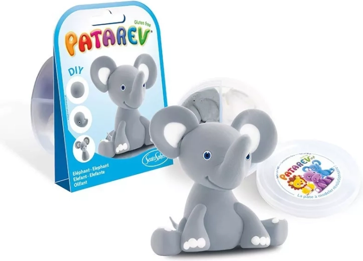 Sentosphere Modelliermasse Patarev für die Tasche Elefant
