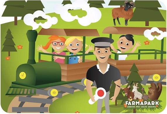 Prime 3D Kinder-Tischset Farmapark