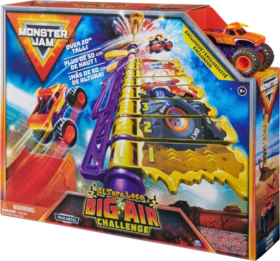 Monster Jam El Toro Loco Big Air Challenge Spielset 1:64