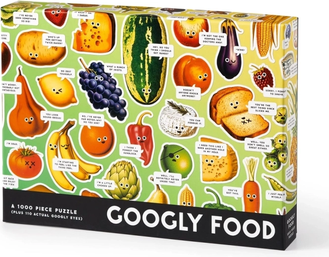 Puzzle Googly Food mit 1000 Teilen