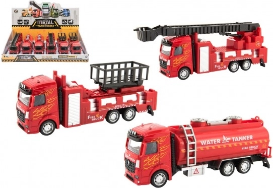 Feuerwehrauto mit Rückziehmotor