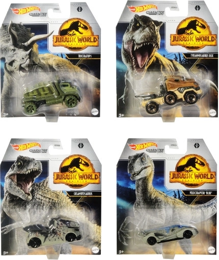 Hot Wheels Jurassic World – stilisiertes Auto