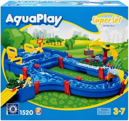 AquaPlay SuperSet Wasserbahn 105 × 115 cm
