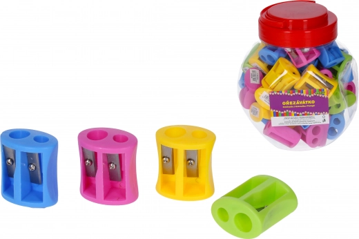 Doppelspitzer für zwei Stifte