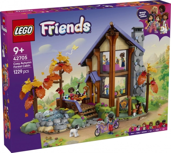 LEGO Friends Gemütliche Herbst-Waldhütte