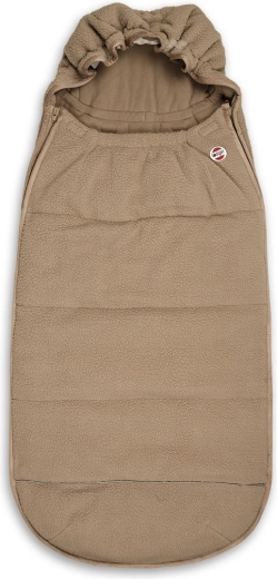 Lodger Fußsack Bunker Light Teddy Beige