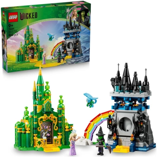LEGO Bauset Wicked – Smaragdstadt und Schloss Kiamo Ko