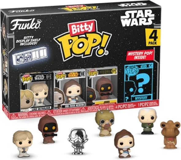 Funko Bitty Pop! Star Wars Luke 4er-Pack