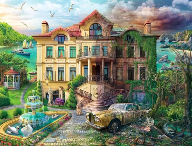 Ravensburger Puzzle Villa in der Bucht 2000 Teile