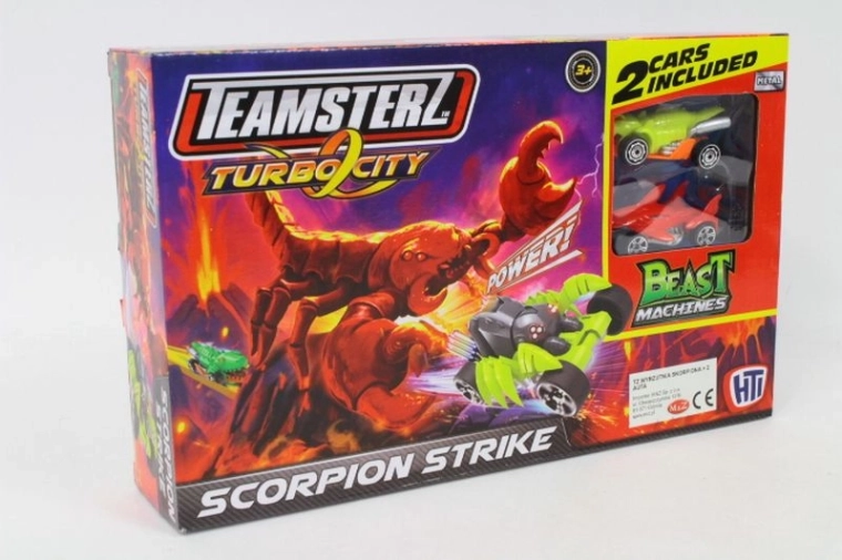 Teamsterz Beast Machines Tor: Skorpionangriff + 2 Autos