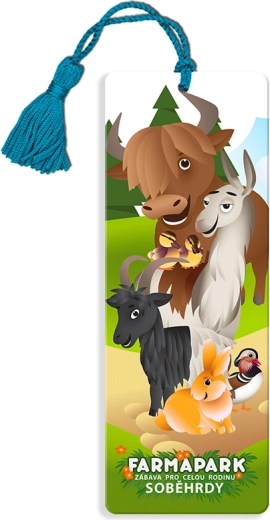 3D-Lesezeichen Prime – Tiere aus dem Farmpark