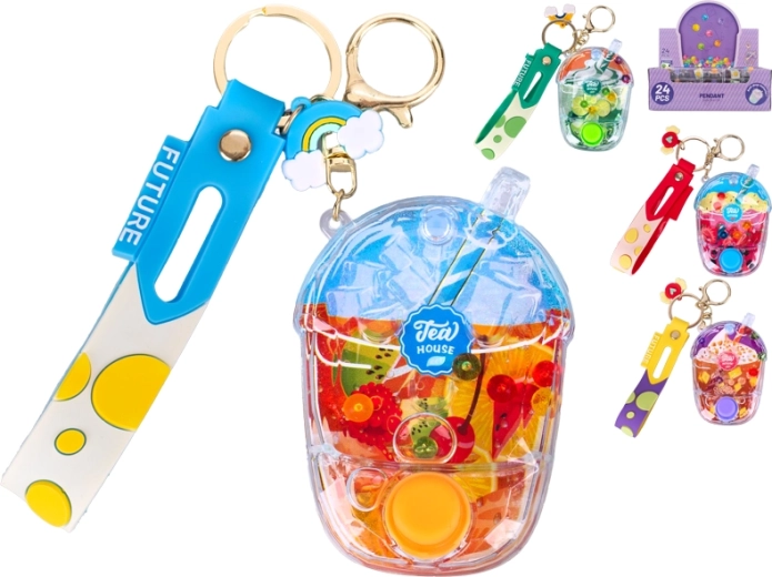 Wasser-Spiel mit Schlüsselanhänger – Taschenspielzeug zum Training der Feinmotorik