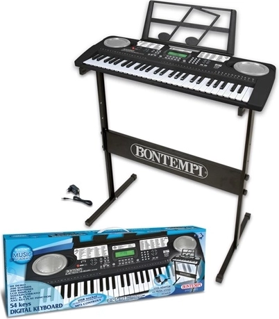Bontempi Profi Elektronisches Keyboard mit 54 Tasten