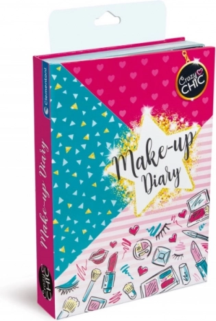 Crazy Chic geheimer Tagebuch mit Make-up-Palette