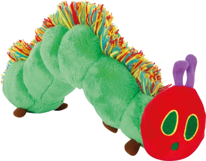 small foot Plüschraupe aus dem Buch Die kleine Raupe Nimmersatt (Eric Carle) 28 cm