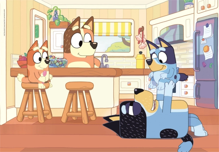 CLEMENTONI Puzzle Bluey 104 Teile