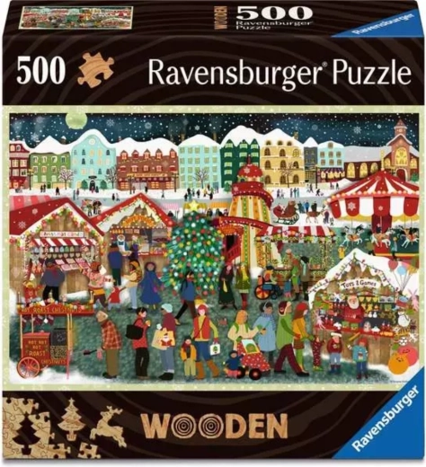 Ravensburger Holzpuzzle Zauber der Weihnachten 500 Teile
