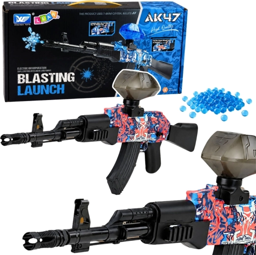 Elektrisches automatisches Hydrogel-Kugelgewehr AK47 70 cm