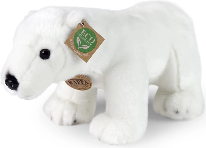 Rappa Plüsch-Eisbär, stehend, 30 cm, umweltfreundlich